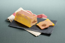 Alliance de foie gras de canard mi-cuit aux figues