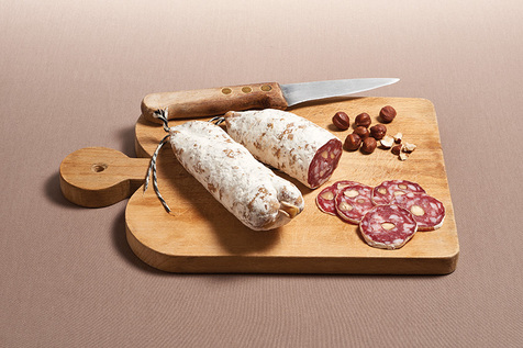 Saucisson sec de Savoie aux noisettes VPF