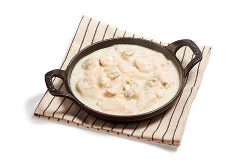 Blanquette de dinde aux champignons