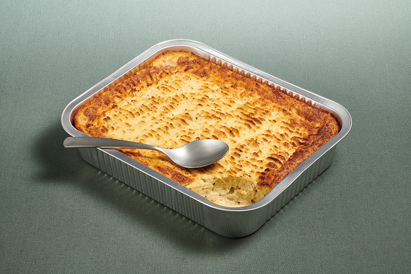 Brandade à la morue parmentière