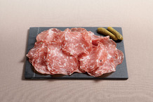 Chiffonnade de saucisson sec d'Auvergne IGP