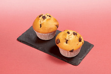 Muffin nature pépites de chocolat