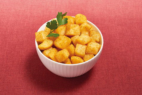 Crispy cubes aux herbes