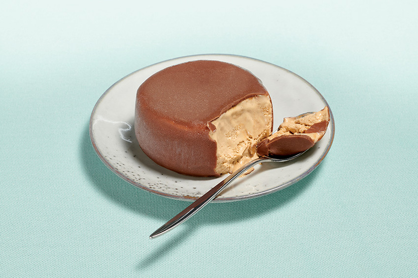 Palet glacé caramel