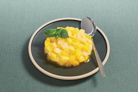 Tartare mangue-ananas