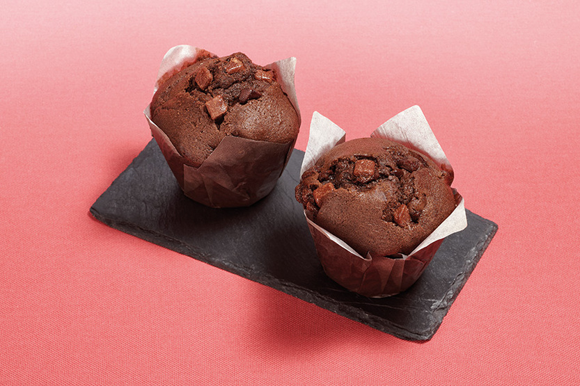 Muffin tulp chocolade