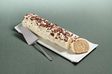 Bûche saveur vanille