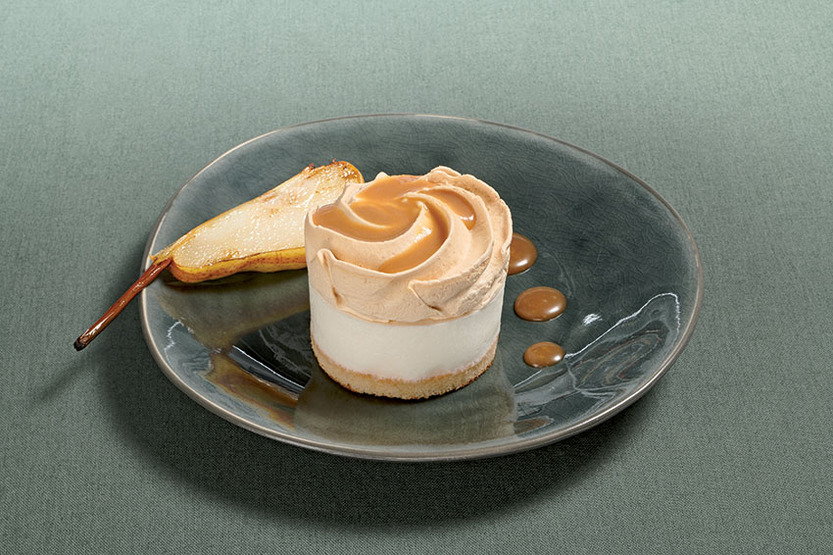 Tourbillon poire-caramel