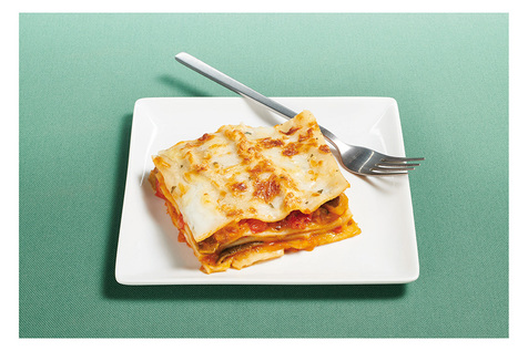 Lasagna met gegrilde groenten