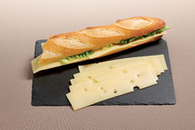 Emmental tranché format sandwich