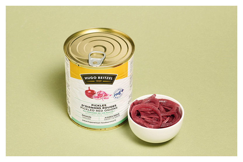 Pickles van rode uisnippers