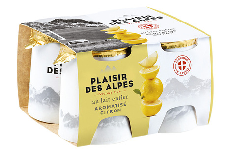 Yaourt Savoie saveur citron