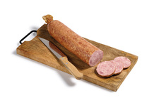 Saucisson cuit supérieur à l'ail fumé droit VPF