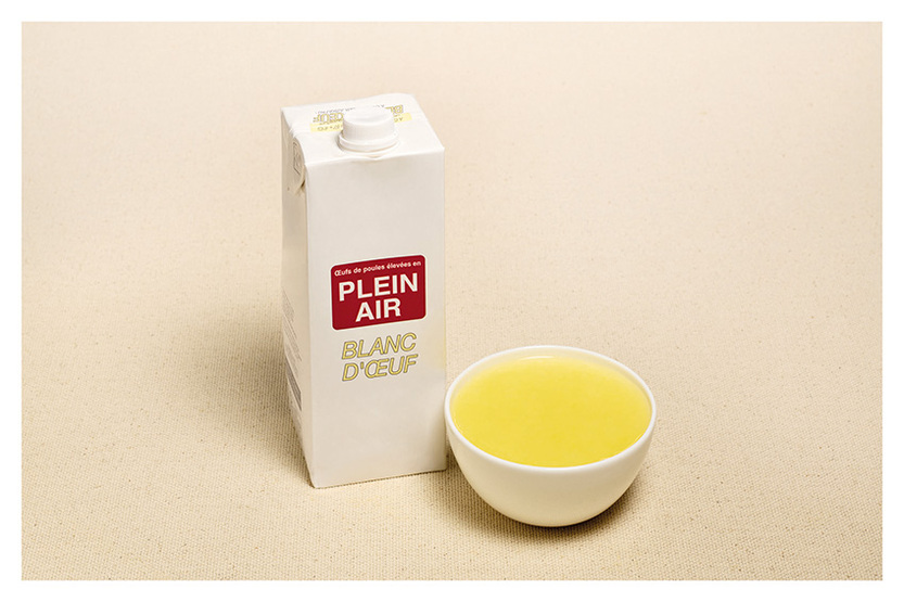 Vloeibaar eiwit van kippen met vrije uitloop