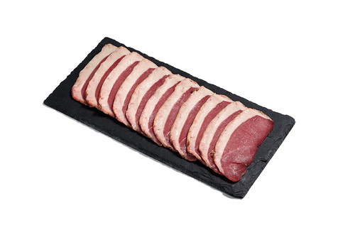 Magret de canard fumé