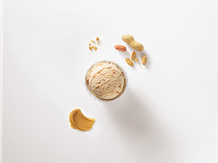 Crème glacée cacahuète