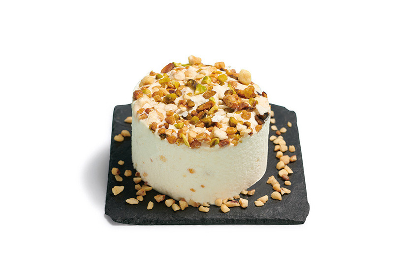 Ijsdessert met noga uit Montélimar