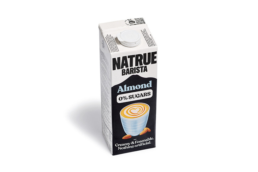 Plantaardige drank amandel barista