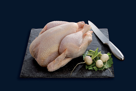 Poulet blanc fermier d'Ancenis Label Rouge