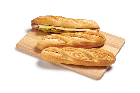 Half stokbrood voorgebakken