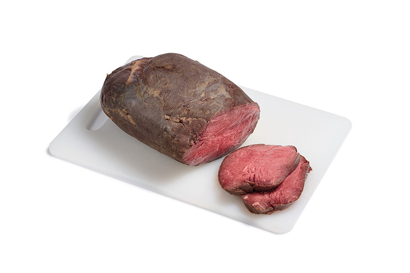 Rôti macreuse de boeuf cuit extra