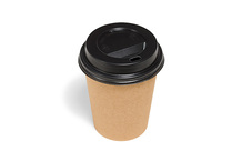 Couvercle pour gobelet en pulpe de canne 21/25 cl