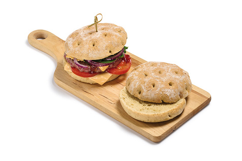 Pain burger focaccia