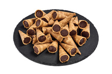 Q de cones chocolat noir Q de cones chocolat noir