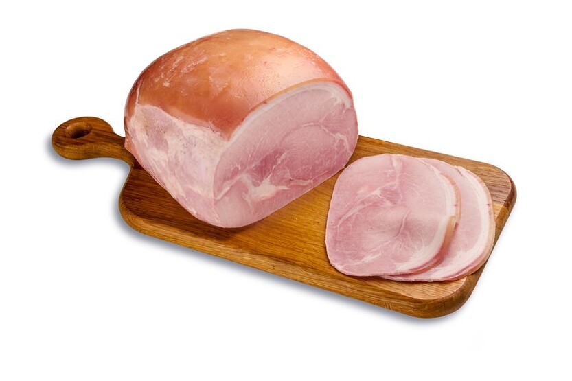 Gekookte ham superieur m/zwoerd