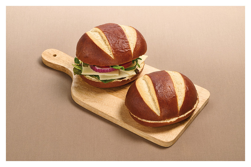 Burgerbroodje bretzel