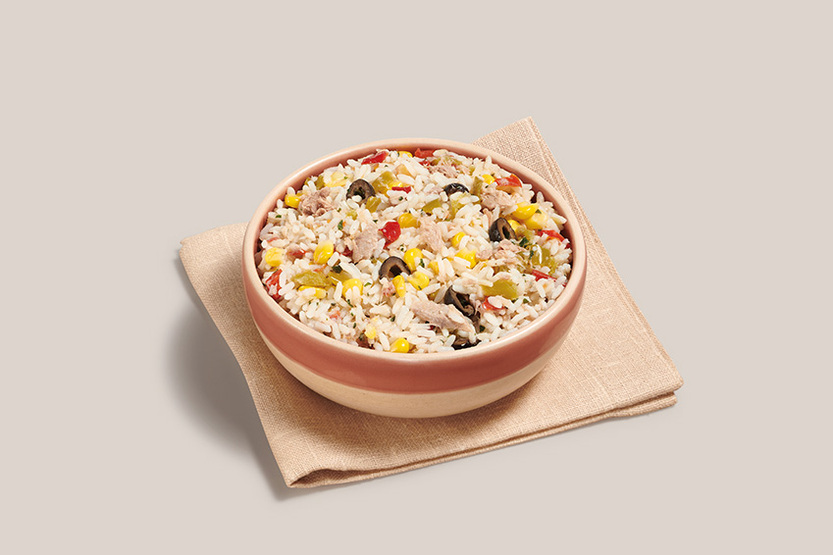 Rijstsalade Niçoise met tonijn