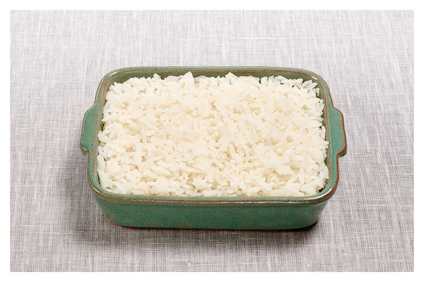 Basmatirijst gekookt gekruid