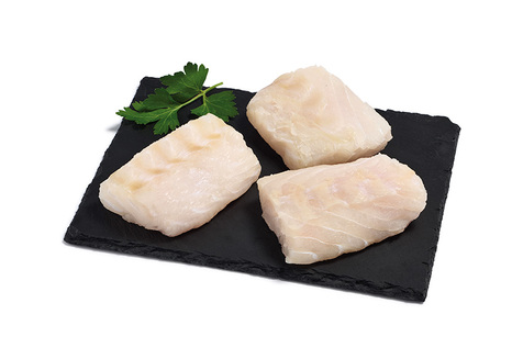 Filet découpé de poisson blanc selon arrivage