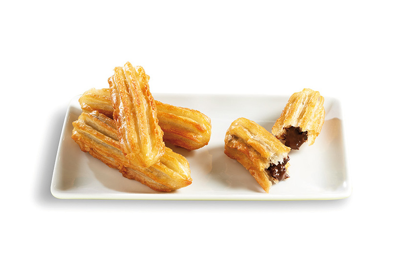Churros gevuld met cacao