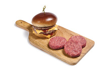 Steak haché pour smash burger VBF halal