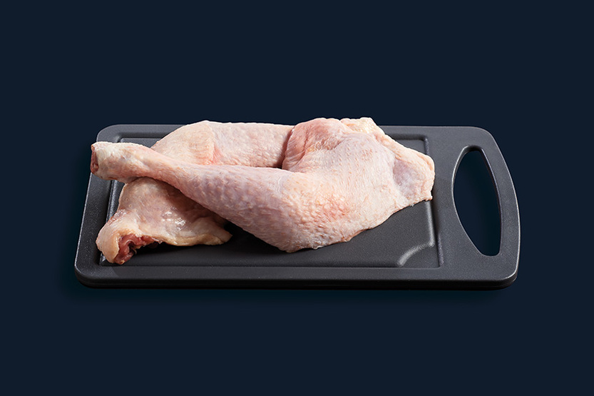 Cuisse de poulet fermier blanc déjointée VF Label Rouge