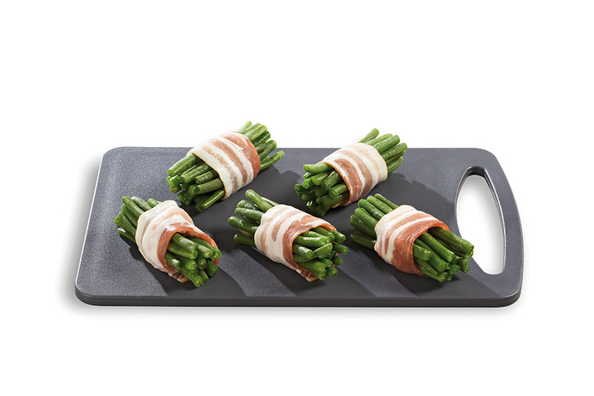 Fagot de haricots verts lardé