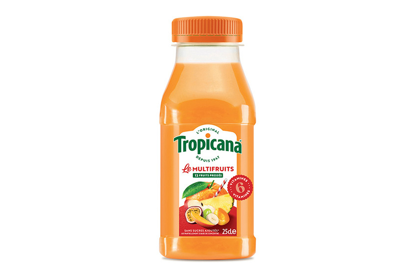 Jus de fruit multivitamines
