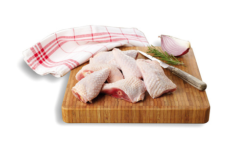Morceau de cuisse de poule pour coq au vin