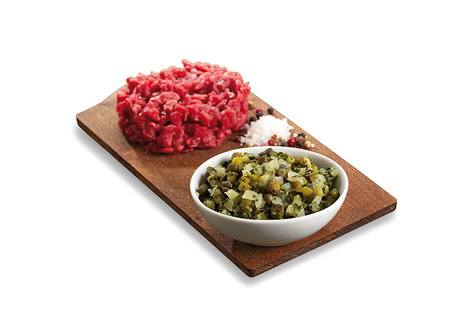 Mélange de condiments pour tartare