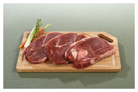 Tranche de coeur de gigot d'agneau