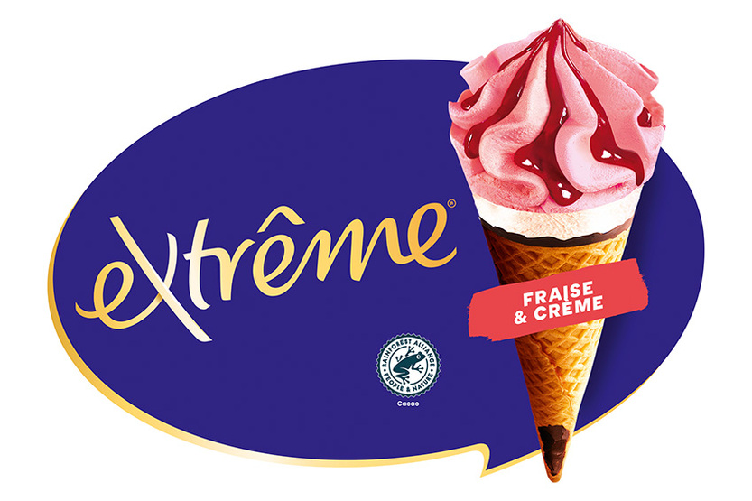 Extrême® fraise et crème