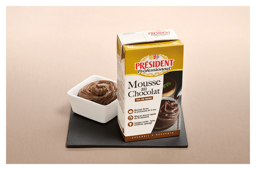 Bereiding voor pure chocolademousse