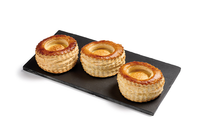 Videeke bladerdeeg puur boter te garneren