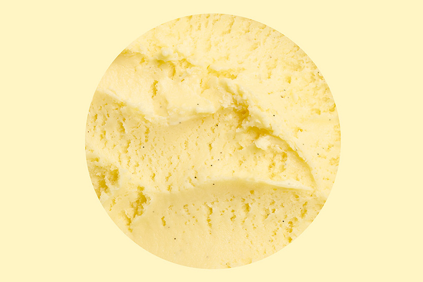 Crème glacée vanille bourbon de Madagascar