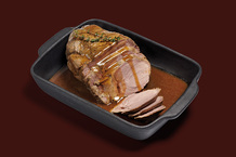 Gigot d'agneau cuisiné façon confit au beurre