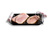 Jambon cuit choix fumé à griller tranché