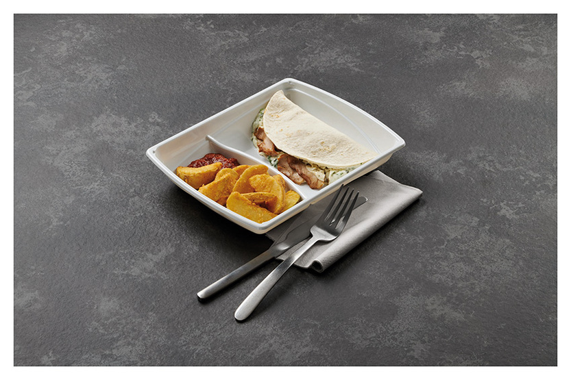Wrap kebab, pommes de terre