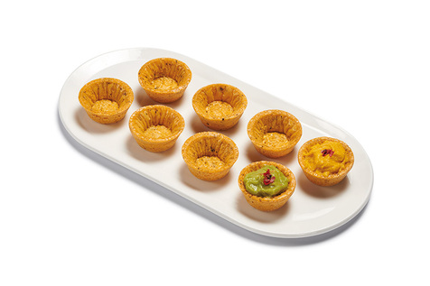 Mini-tartelette salée tomate basilic