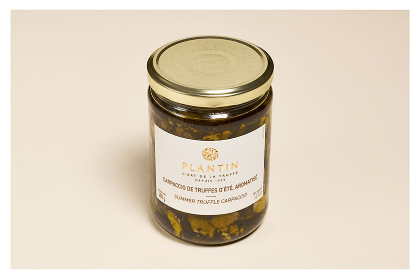 Carpaccio van zomertruffel